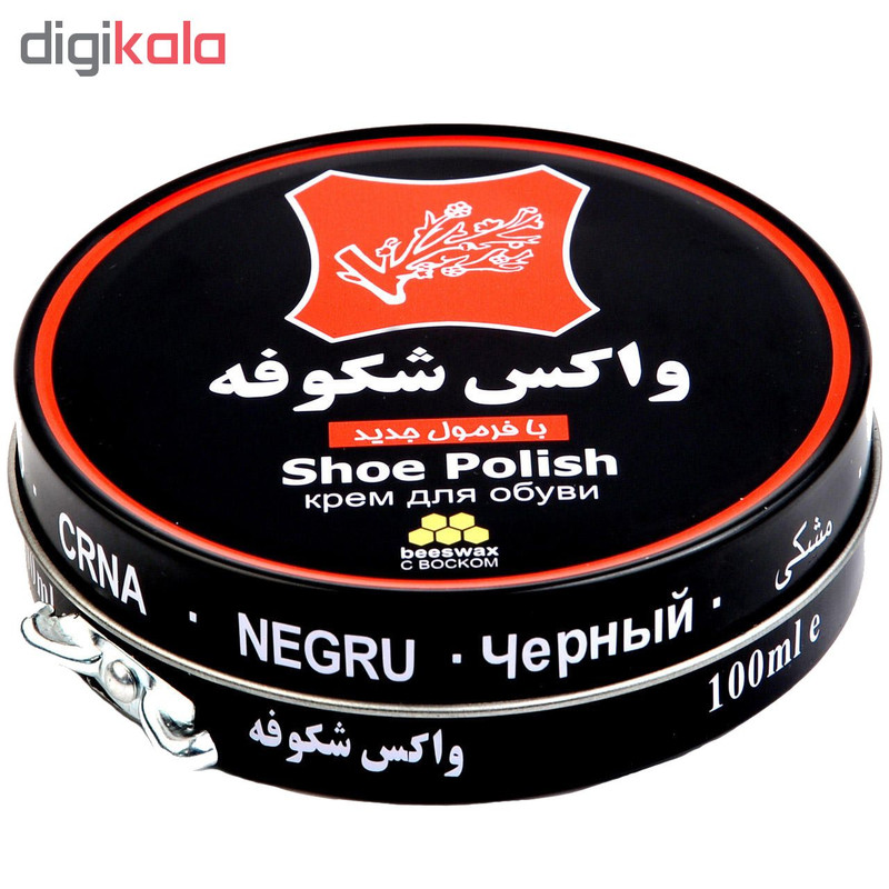 تصویر واکس کفش شکوفه کد 02 