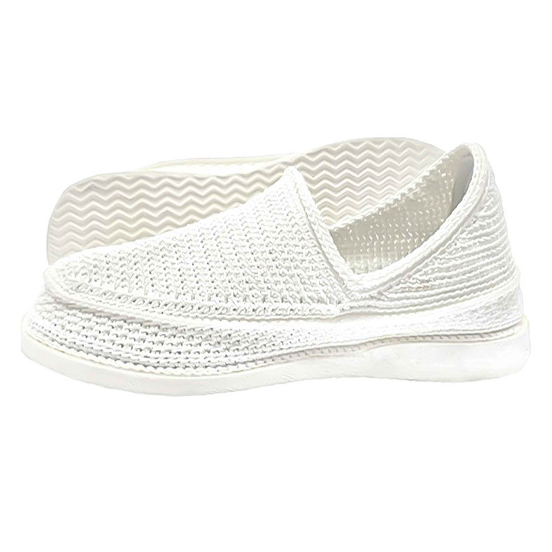 تصویر گیوه مردانه مدل 145 - سفید صدفی - 42 