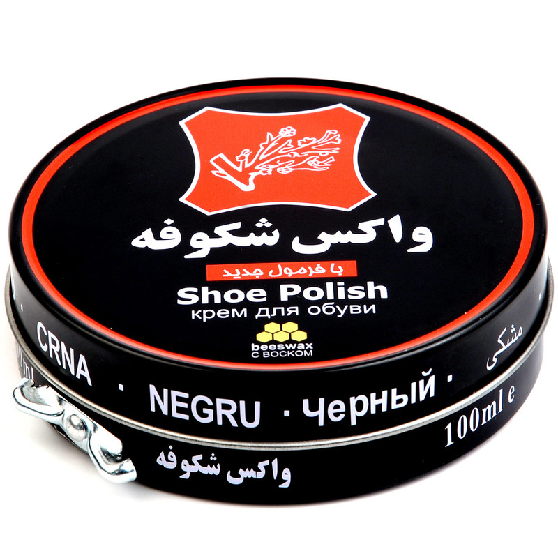 تصویر واکس کفش شکوفه کد 24 