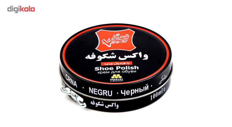 تصویر واکس کفش شکوفه کد 24 