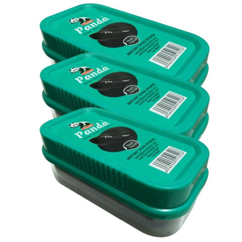 تصویر واکس کفش پاندا کد 141 بسته 3 عددی 