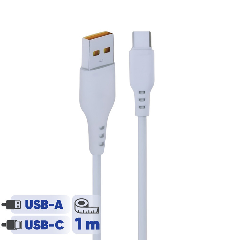 کابل تبدیل USB به USB-C مدل 2.4FAST طول 1 متر