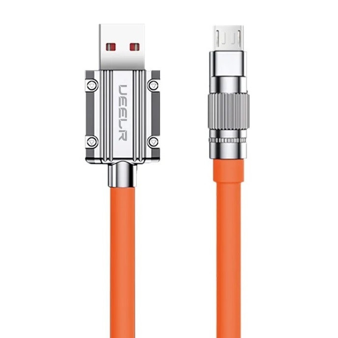 کابل تبدیل USB به microUSB یولر مدل DX115 طول 1 متر