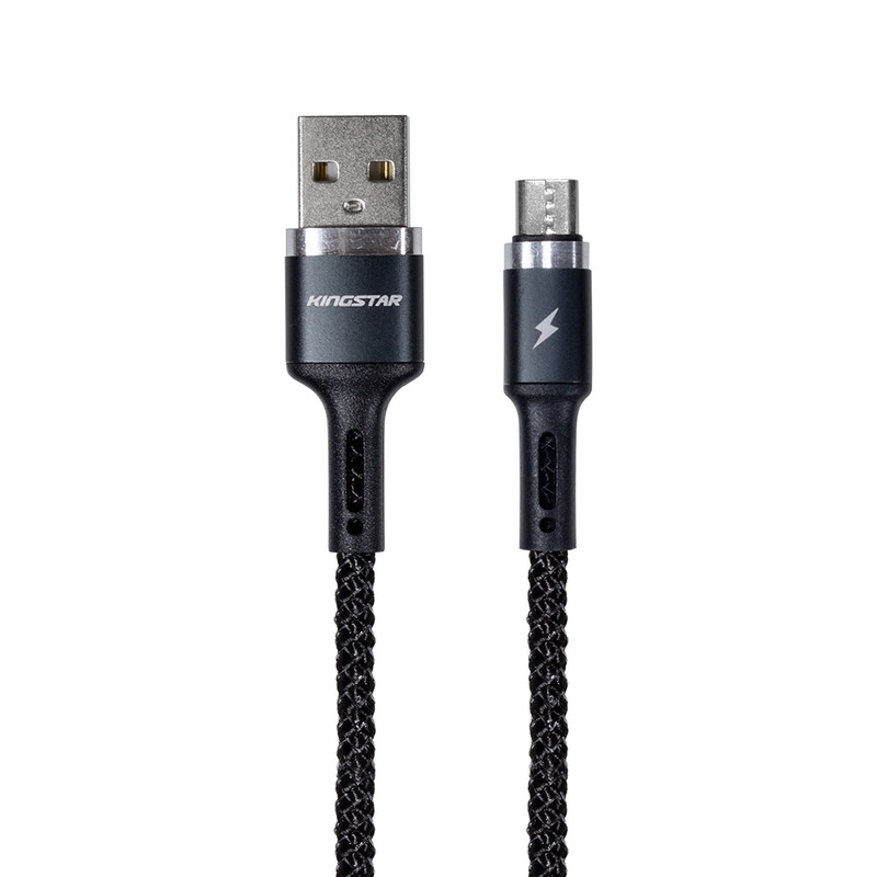 کابل تبدیل USB به microUSB کینگ استار مدل K325A طول 1 متر