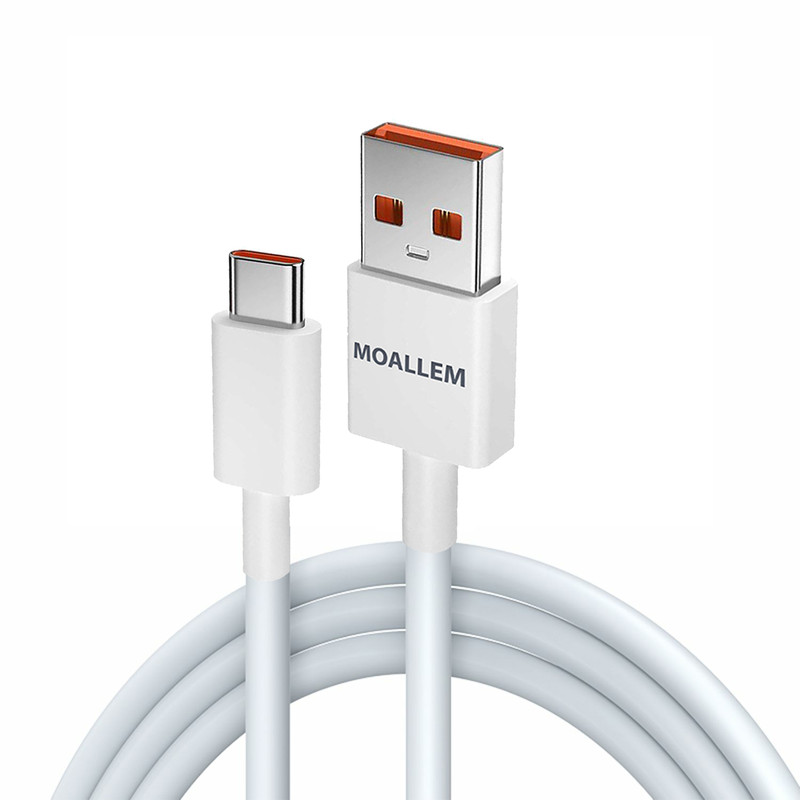 کابل تبدیل USB به USB-C معلم مدل Note 8T طول 1 متر