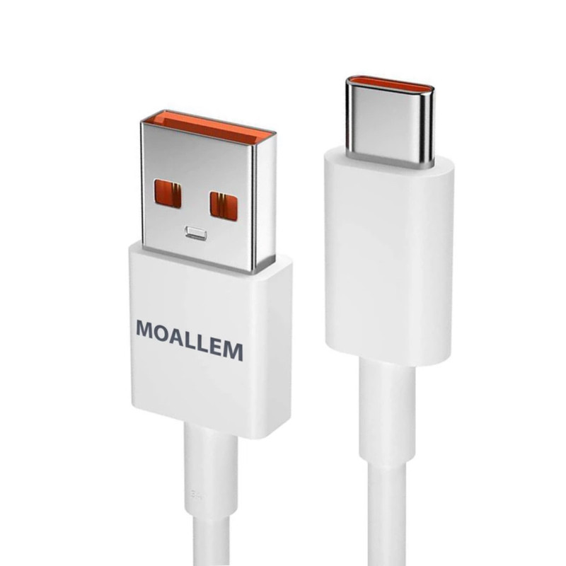 کابل تبدیل USB به USB-C معلم مدل Poco X 3 طول 1 متر