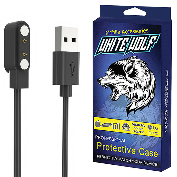 کابل شارژوایت ولف مدل WF-Cable مناسب برای ساعت هوشمند K59 Pro / K56 Pro / K59 Pro Ultra / K59 Pro Ultra