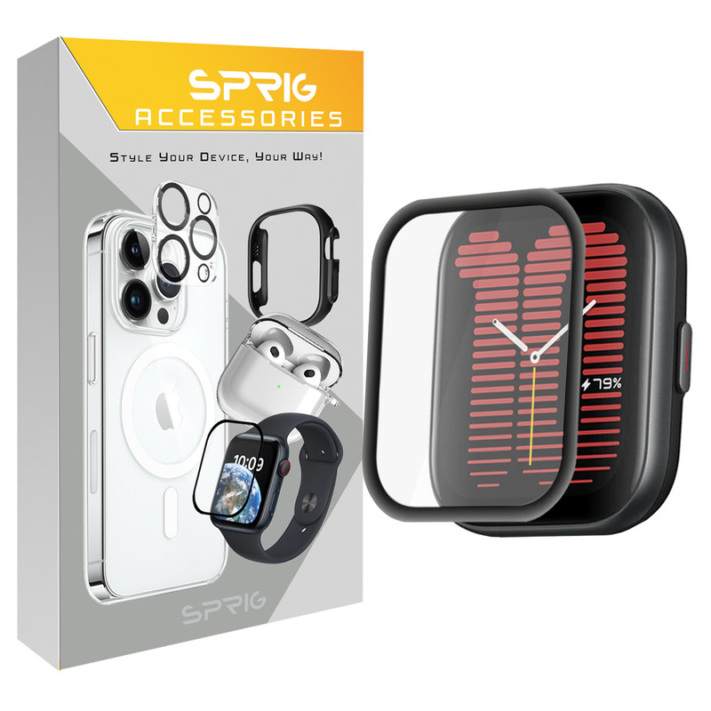 محافظ صفحه نمایش نانو اسپریگ مدل Pmma-SPG مناسب برای ساعت هوشمند امیزفیت Active