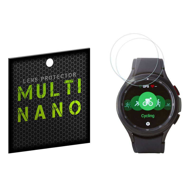 محافظ صفحه نمایش مولتی نانو مدل X-S2N مناسب برای ساعت هوشمند سامسونگ Galaxy Watch4 Classic 46mm بسته دو عددی