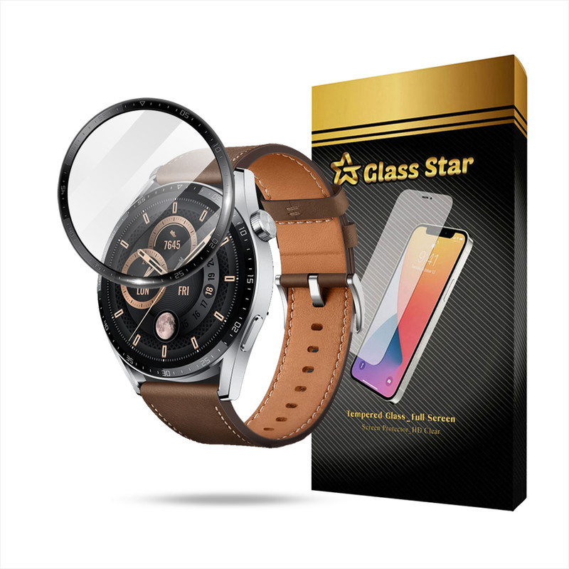 محافظ صفحه نمایش گلس استار مدل PMMW مناسب برای ساعت هوشمند هوآوی Watch GT3 46 mm