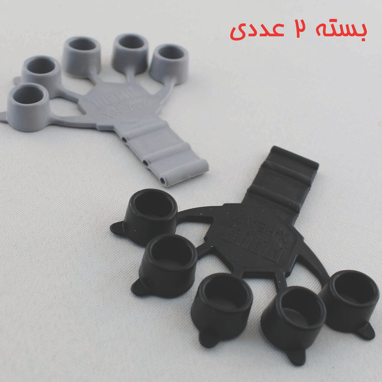 کش تقویت مچ و انگشت موها فیتنس مدل X-HEAVI-Z3 بسته 2 عددی