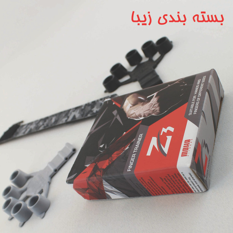 کش تقویت مچ و انگشت موها فیتنس مدل X-HEAVI-Z3 بسته 2 عددی