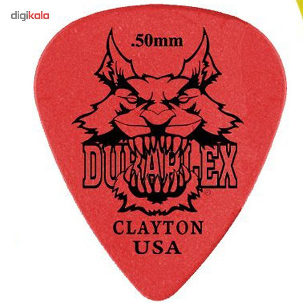 پیک گیتار الکتریک کلایتون مدل Duraplex 0.50 mm