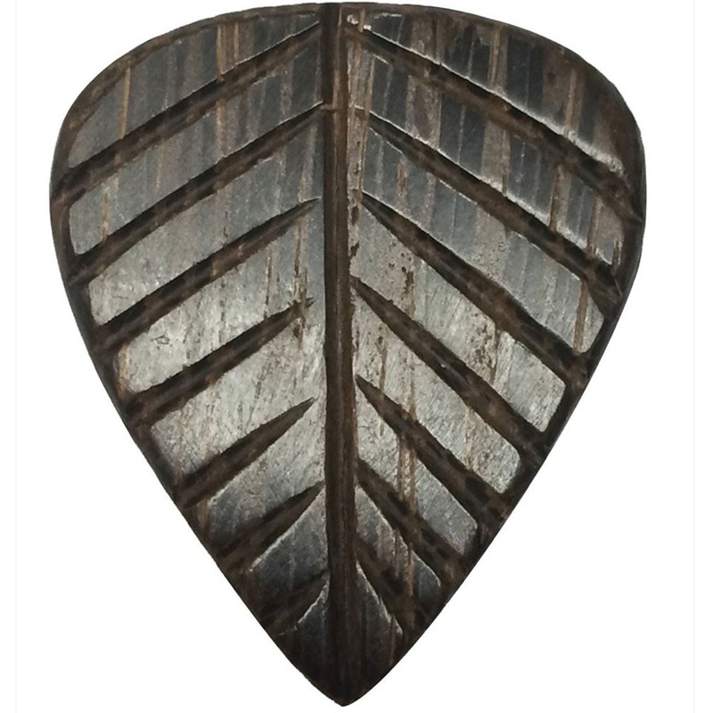 پیک چوبی گیتار کلایتون مدل Exotic Leaf Wedge ELW3 بسته 3 عددی
