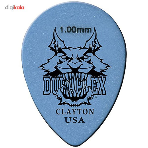 پیک گیتار الکتریک کلایتون مدل Duraplex 1.00 mm طرح اشکی