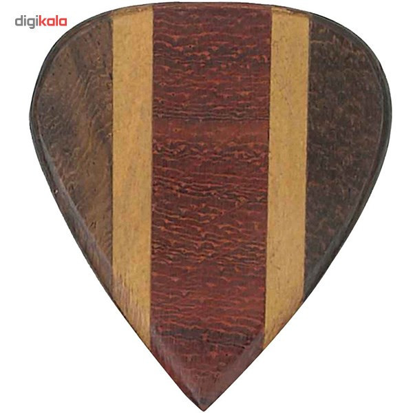 پیک چوبی گیتار کلایتون مدل Exotic ALAIA Brown EABN3 بسته 3 عددی
