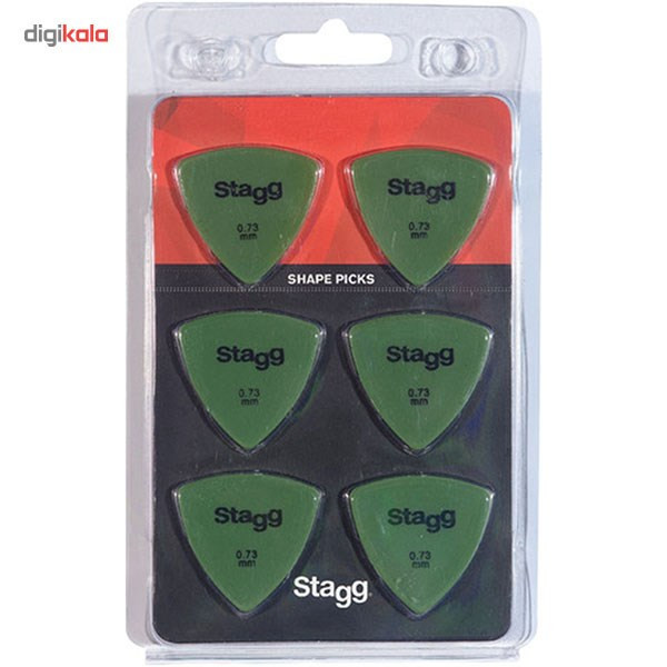 پیک گیتار استگ مدل SPELLIX6-0.73 بسته شش عددی