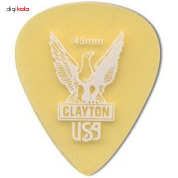 پیک گیتار الکتریک کلایتون مدل Ultem 0.45 mm