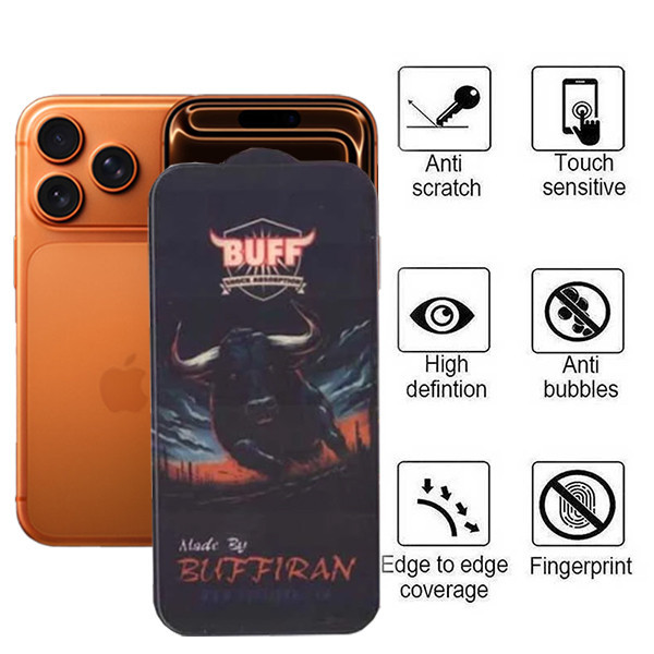 محافظ صفحه نمایش مات بوف مدل BullRun Matte Pro-Guarantee مناسب برای گوشی موبایل اپل iPhone 17 Pro / 17 / 16 Pro