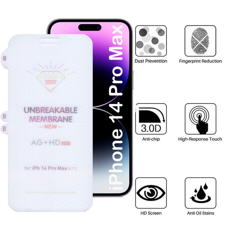 محافظ صفحه نمایش بوف مدل Hydrogel-Double-G مناسب برای گوشی موبایل اپل iPhone 14 Pro Max