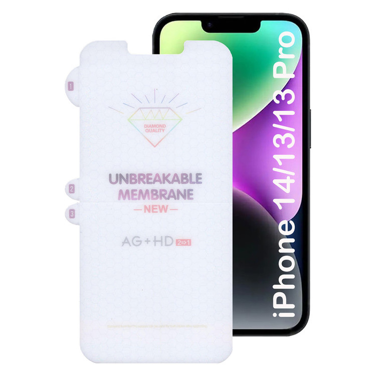 محافظ صفحه نمایش بوف مدل Hydrogel-Double-G مناسب برای گوشی موبایل اپل iPhone 14 / 13 / 13 Pro