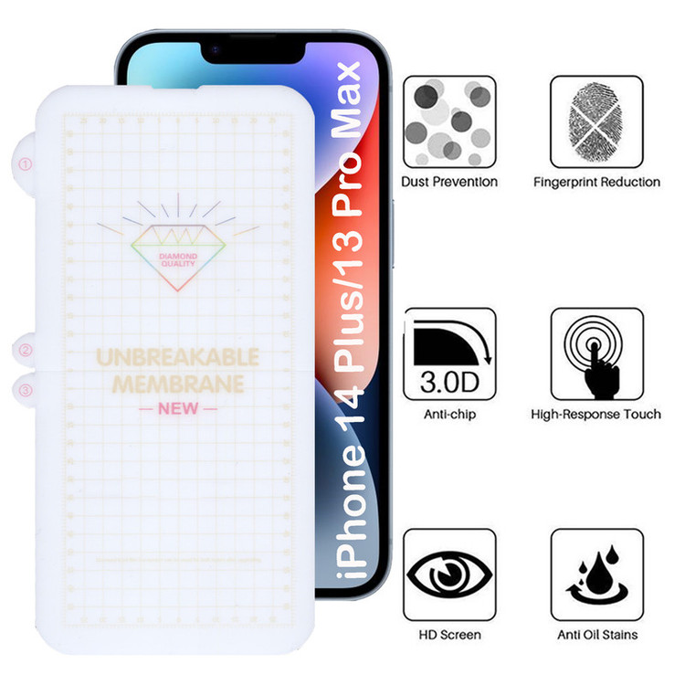 محافظ صفحه نمایش بوف مدل Hydrogel-G مناسب برای گوشی موبایل اپل iPhone 14 Plus/13 Pro Max