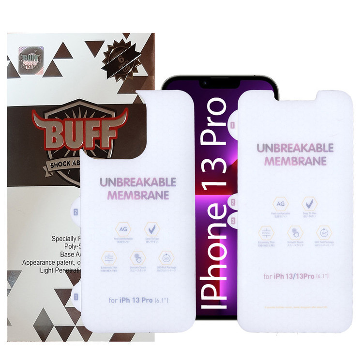محافظ صفحه نمایش مات بوف مدل Hydrogel-Matte-G مناسب برای گوشی موبایل اپل iphone 13 Pro به همراه محافظ پشت گوشی