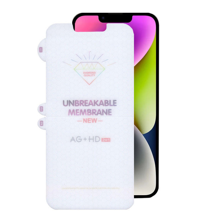 محافظ صفحه نمایش بوف مدل Hydrogel-Double-G مناسب برای گوشی موبایل اپل iPhone 16e/14/13 Pro/13