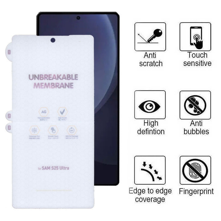 محافظ صفحه نمایش مات بوف مدل Hydrogel-Matte-G مناسب برای گوشی موبایل سامسونگ Galaxy S25 Ultra