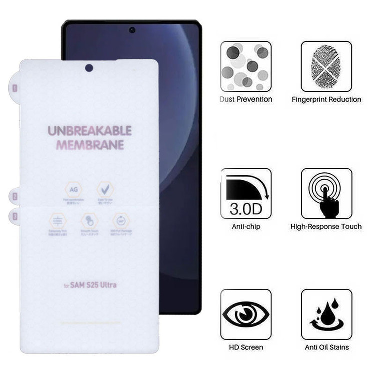 محافظ صفحه نمایش مات بوف مدل Hydrogel-Matte-G مناسب برای گوشی موبایل سامسونگ Galaxy S25 Ultra