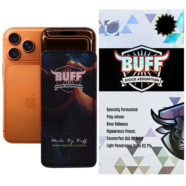 محافظ صفحه نمایش 5D بوف مدل Mountain-Guarantee مناسب برای گوشی موبایل اپل iPhone 17 Pro / 17 / 16 Pro