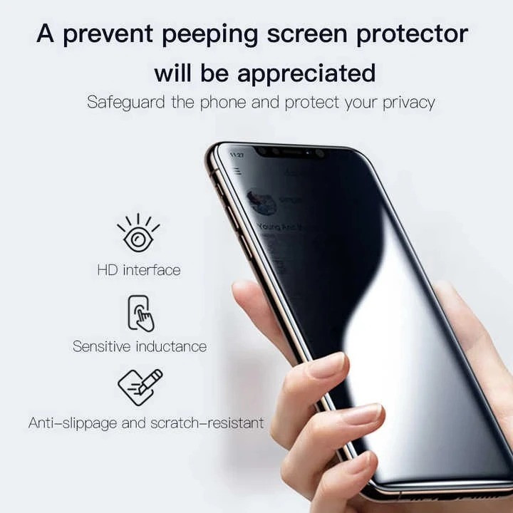 محافظ صفحه نمایش حریم شخصی بوف مدل Privacy-G مناسب برای گوشی موبایل سامسونگ Galaxy S25 Ultra
