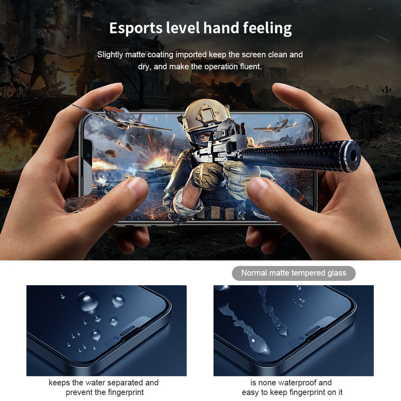 محافظ صفحه نمایش مات بوف مدل 5D Matte-Pro-G مناسب برای گوشی موبایل اپل IPhone 14 Plus
