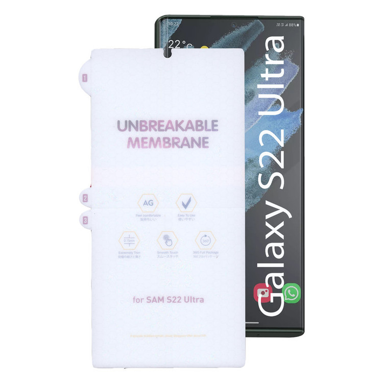 محافظ صفحه نمایش بوف مدل Hydrogel-Matte-G مناسب برای گوشی موبایل سامسونگ Galaxy S22 Ultra