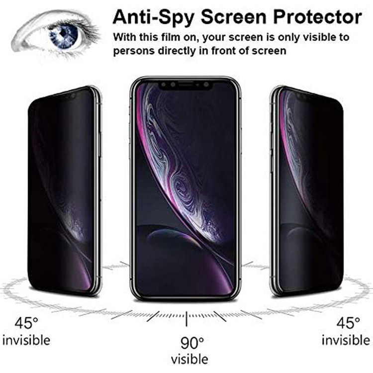 محافظ صفحه نمایش حریم شخصی بوف مدل Privacy Pro Plus-G مناسب برای گوشی موبایل اپل iPhone 16e / 14 / 13 Pro / 13