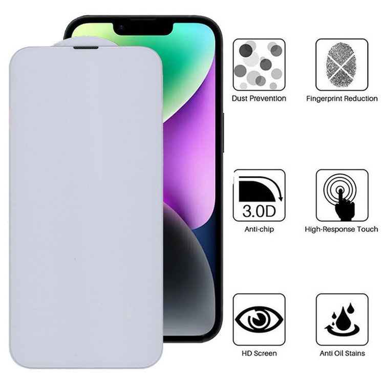 محافظ صفحه نمایش بوف مدل 5D Plus-G مناسب برای گوشی موبایل اپل Iphone 16e / 13 / 13 Pro / 14