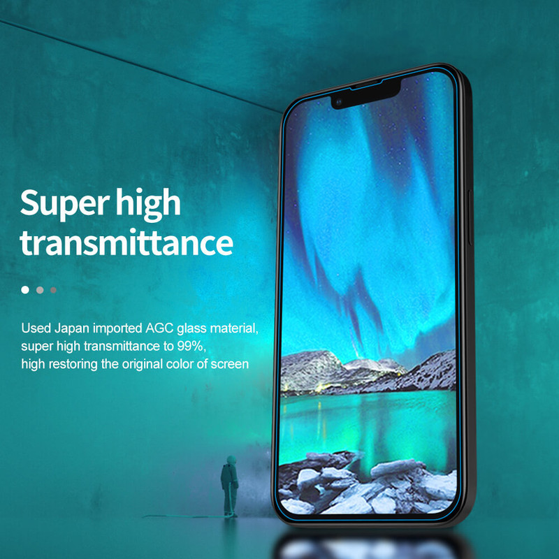 محافظ صفحه نمایش بوف مدل 5D Plus-G مناسب برای گوشی موبایل اپل Iphone 16e / 13 / 13 Pro / 14