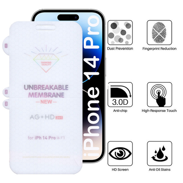 محافظ صفحه نمایش بوف مدل Hydrogel-Double-G مناسب برای گوشی موبایل اپل iPhone 14 Pro