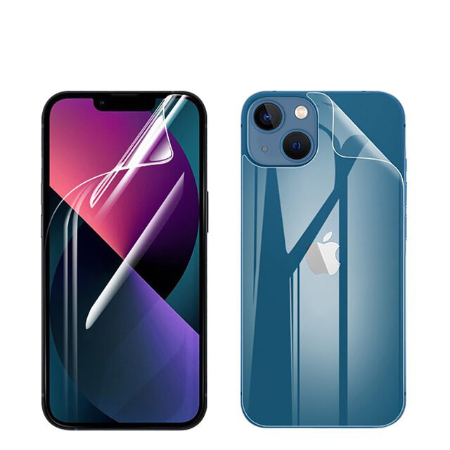 محافظ صفحه نمایش مات بوف مدل Hydrogel-Matte-G مناسب برای گوشی موبایل اپل iphone 13 Pro Max به همراه محافظ پشت گوشی