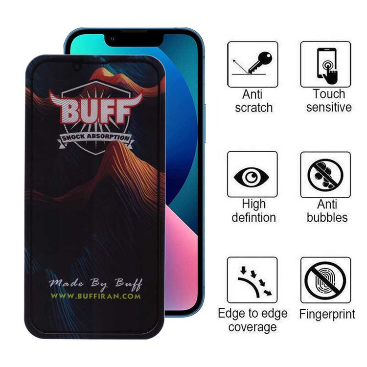 محافظ صفحه نمایش بوف مدل Mountain-G مناسب برای گوشی موبایل اپل iPhone 16e /13 / 13 Pro / 14