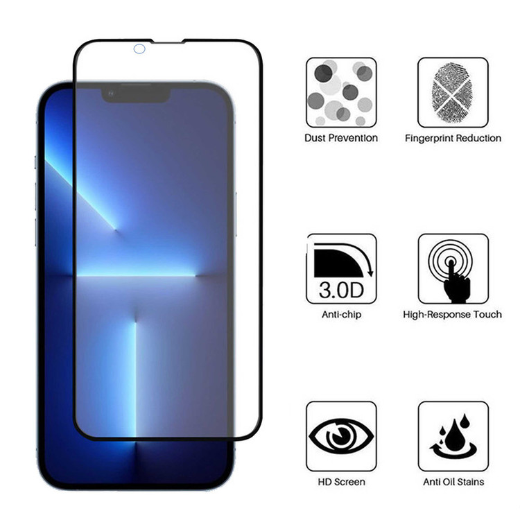 محافظ صفحه نمایش 5D مات بوف مدل 5D-Matte-G مناسب برای گوشی موبایل اپل iPhone 13 Pro Max/ 14 Plus