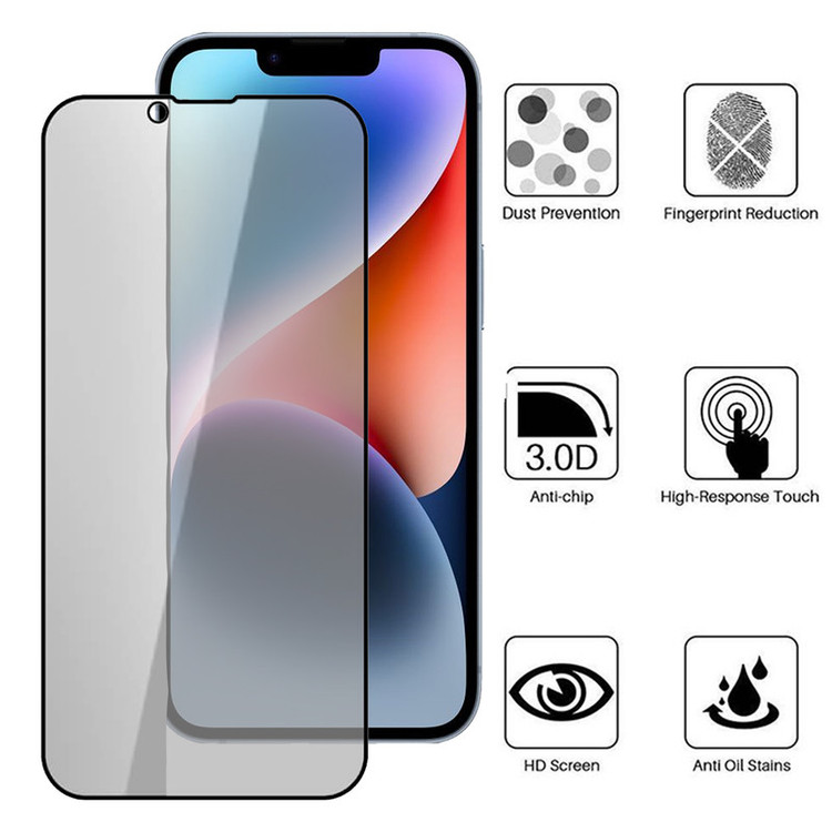 محافظ صفحه نمایش حریم شخصی بوف مدل Privacy-G مناسب برای گوشی موبایل اپل Iphone 14 Plus