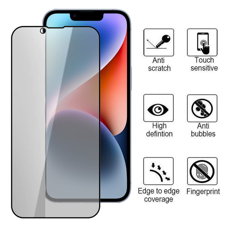 محافظ صفحه نمایش حریم شخصی بوف مدل Privacy-G مناسب برای گوشی موبایل اپل Iphone 14 Plus