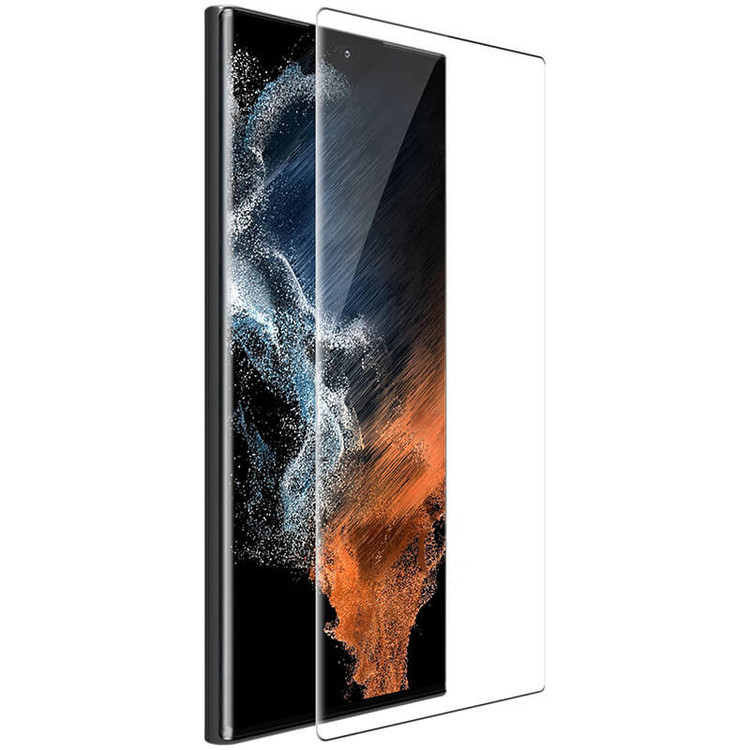 محافظ صفحه نمایش بوف مدل Full-Glue-G مناسب برای گوشی موبایل سامسونگ Galaxy S22 Ultra