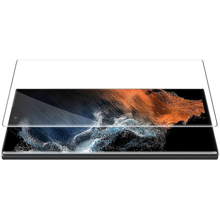 محافظ صفحه نمایش بوف مدل Full-Glue-G مناسب برای گوشی موبایل سامسونگ Galaxy S22 Ultra