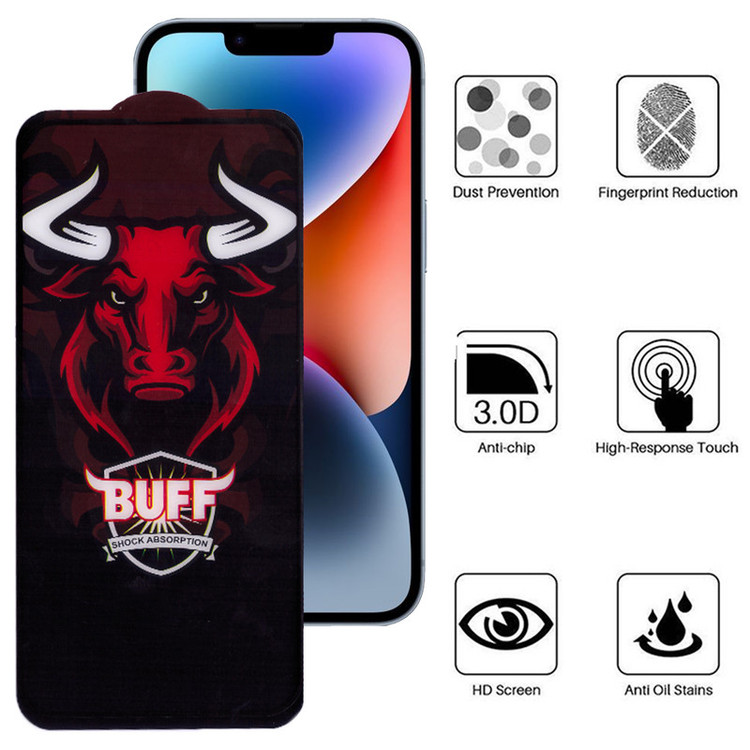 محافظ صفحه نمایش سرامیکی بوف مدل Pro-G مناسب برای گوشی موبایل اپل Iphone 14 Plus