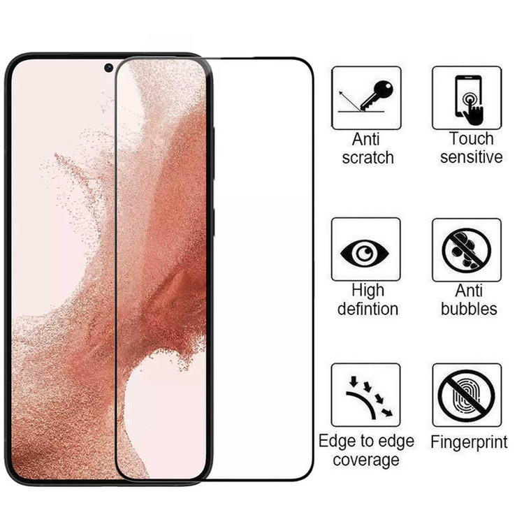 محافظ صفحه نمایش بوف مدل 5D-G مناسب برای گوشی موبایل سامسونگ Galaxy S23 Plus / S22 Plus