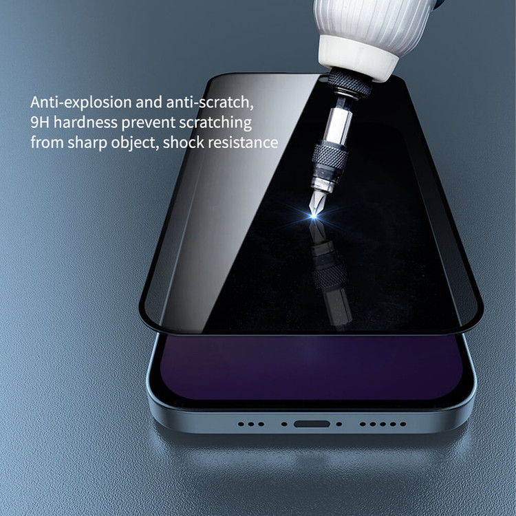 محافظ صفحه نمایش حریم شخصی بوف مدل PriG مناسب برای گوشی موبایل اپل iPhone 14 Pro