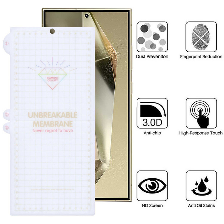محافظ صفحه نمایش بوف مدل Hydrogel-G مناسب برای گوشی موبایل سامسونگ Galaxy S24 Ultra / S23 Ultra / S22 Ultra