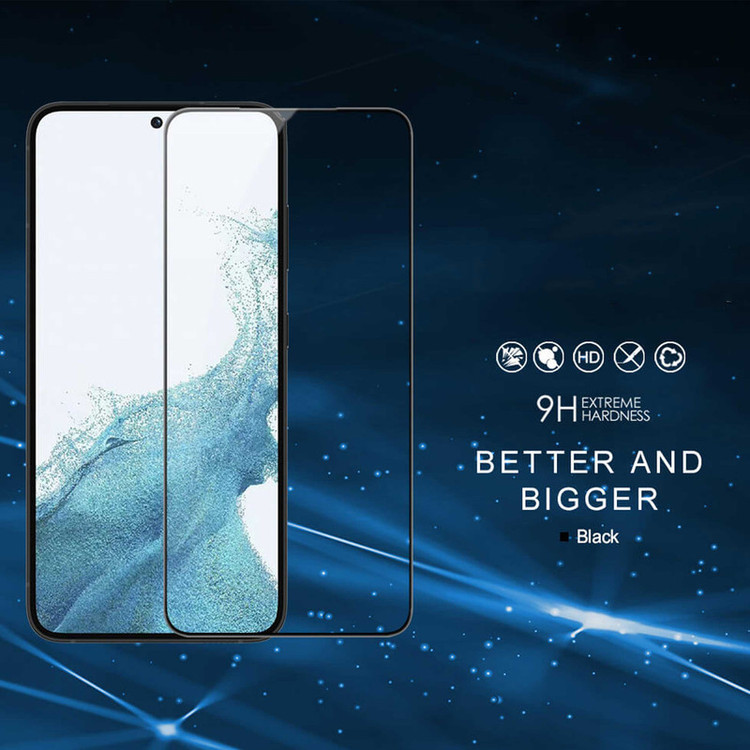 محافظ صفحه نمایش بوف مدل 5D-G مناسب برای گوشی موبایل سامسونگ Galaxy S23 / S22
